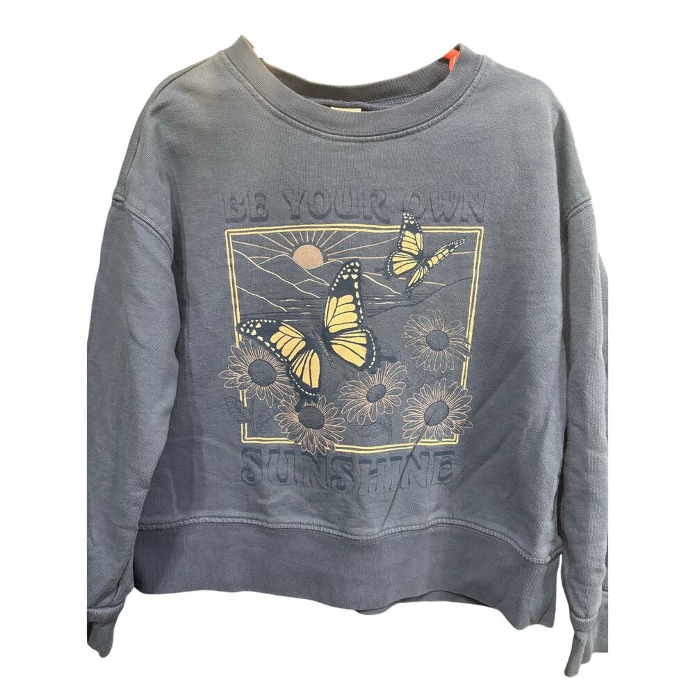"Be Your Own Sunshine" Blue Sweater - Carter's - 7